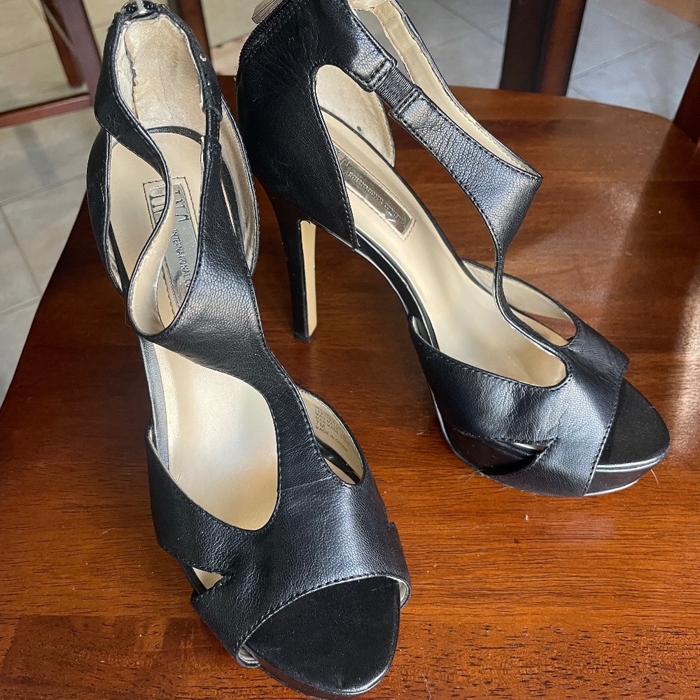 Black high heels